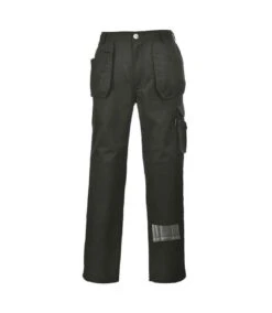 Portwest Mens Slate Holster Work Trousers (Black)