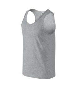 Gildan Mens Softstyle® Tank Vest Top (Sport Grey) 7 Gildan Mens Softstyle® Tank Vest Top (Sport Grey) -Featured Men'S Clothing Stores 77A7062C3CE7B6B6E86BD014D2C08F0E85F729C0FF1DD3D00835088BC80FA235