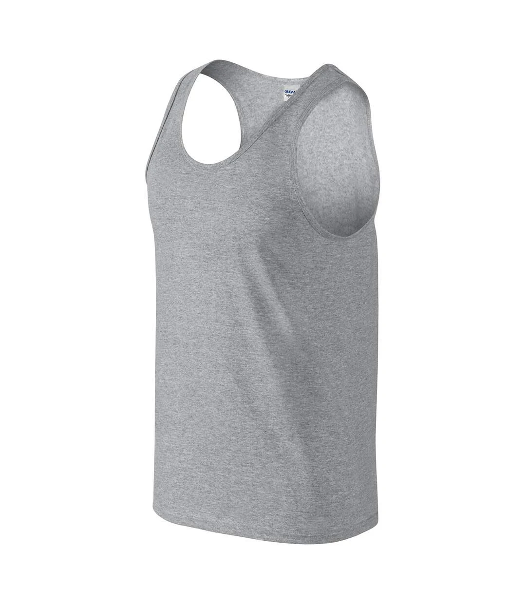 Gildan Mens Softstyle® Tank Vest Top (Sport Grey) 5 Gildan Mens Softstyle® Tank Vest Top (Sport Grey) - Image 3