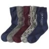 Pack Of 5 Pairs Of Patterned Men's Socks - Grey Navy Burgundy -Featured Men'S Clothing Stores 77e6248c1ce13768cf65248cc98b547e