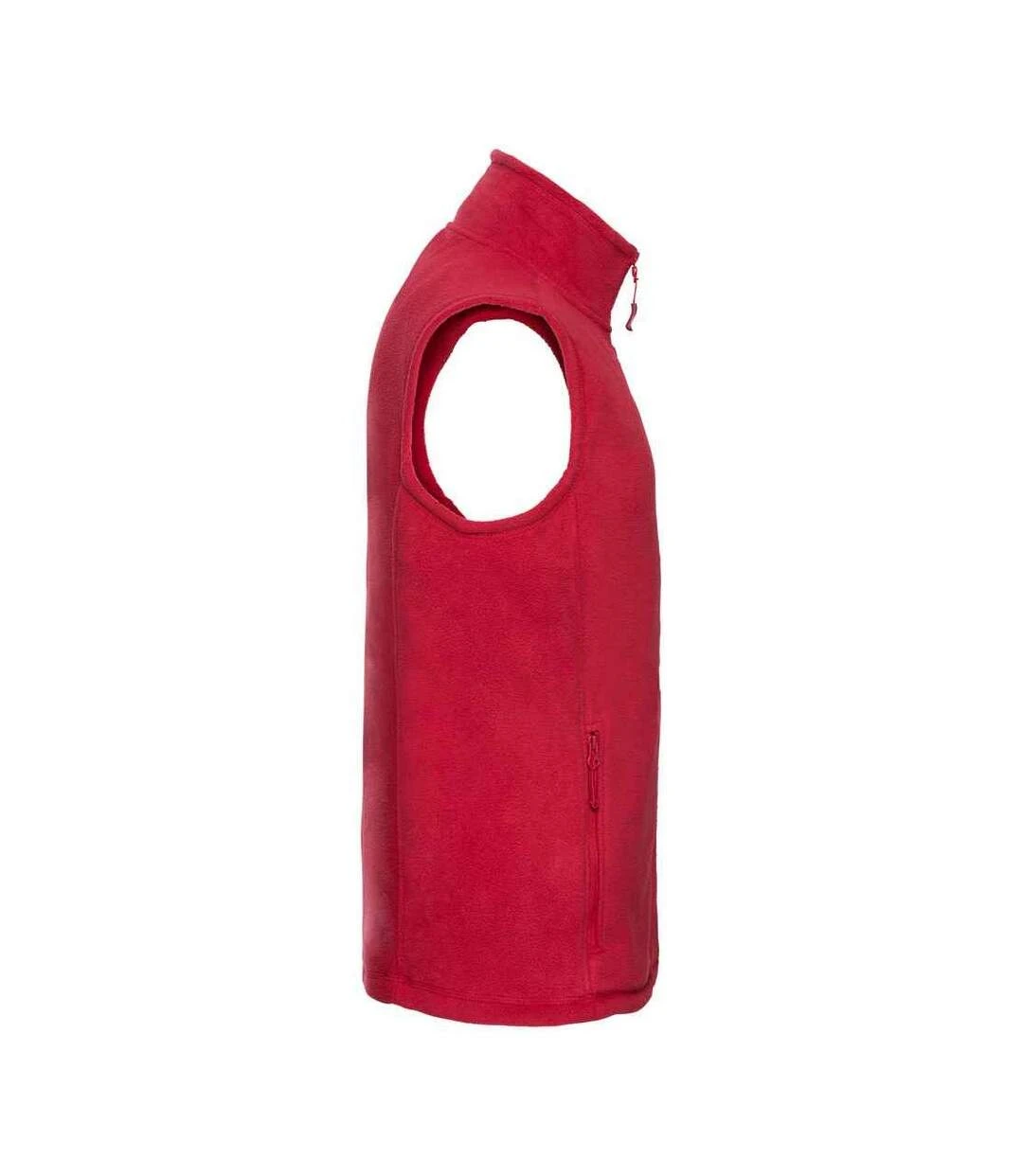 Russell Mens Outdoor Fleece Vest (Classic Red) 5 Russell Mens Outdoor Fleece Vest (Classic Red) - Image 3