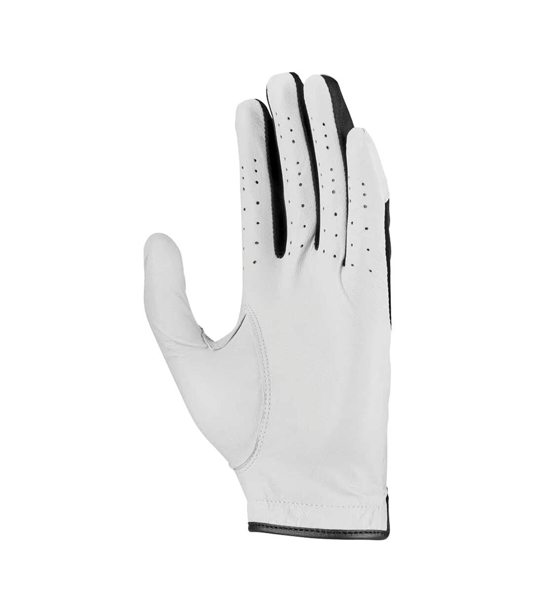 Nike Tech Extreme VII Leather 2020 Right Hand Golf Glove (White/Black) 4 Nike Tech Extreme VII Leather 2020 Right Hand Golf Glove (White/Black) - Image 2