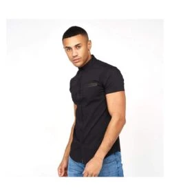 Born Rich Mens Karim Shirt (Black) -Featured Men'S Clothing Stores 7879846572E2D7463527186309662E8E25D943BCC10D1559E2CE8A5818779AC2