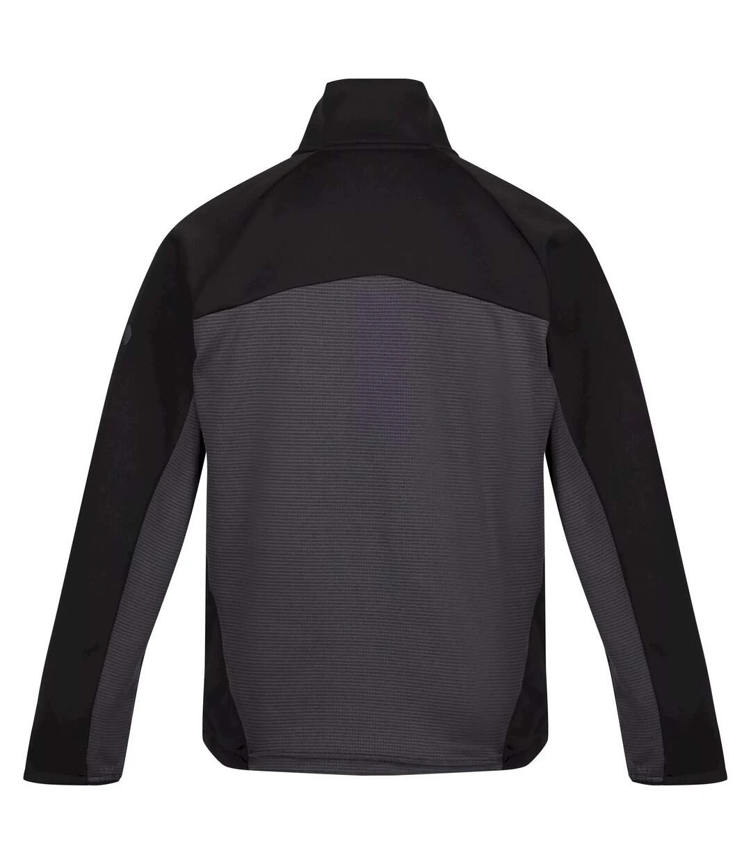 Regatta Mens Highton III Full Zip Fleece Jacket (Dark Grey/Black) 3 Regatta Mens Highton III Full Zip Fleece Jacket (Dark Grey/Black)