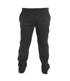Duke Mens Kingsize Albert Open Hem Jogging Bottoms (Black)