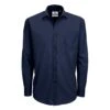B&C Mens Smart Long Sleeve Poplin Shirt / Mens Shirts (Navy Blue) 2 B&C Mens Smart Long Sleeve Poplin Shirt / Mens Shirts (Navy Blue) -Featured Men'S Clothing Stores 7A0BB777740BEFC4042616E133A6B65A11CFE136F460B2724BE26A1E8007FB89