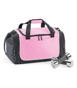 Quadra Teamwear Locker Duffel Bag (30 Liters) (Classic Pink/Graphite/Whi) (One Size) -Featured Men'S Clothing Stores 7B584C6C88A575275FE1538F6A96D039571FB412BF40744E4285123C7240646F