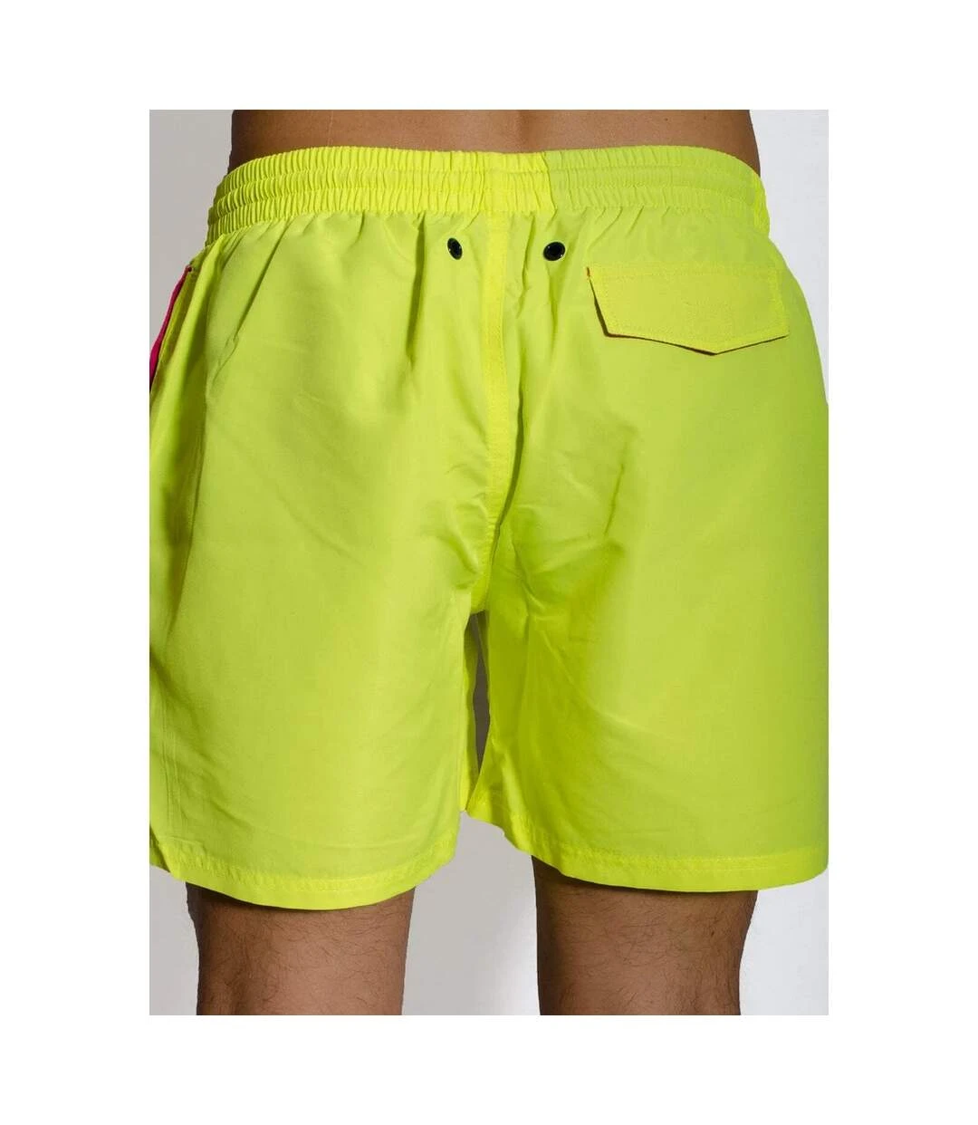 Bewley & Ritch Mens Sand Swim Shorts (Fluorescent Yellow) 4 Bewley & Ritch Mens Sand Swim Shorts (Fluorescent Yellow) - Image 2
