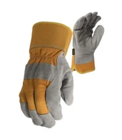 Stanley Unisex Adult Winter Rigger Gloves (Gray/Yellow) (One Size)