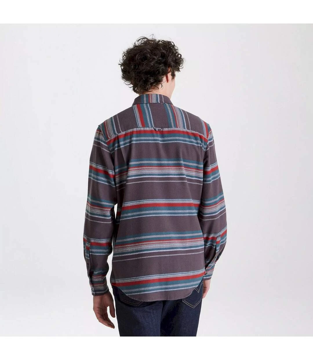 Craghoppers Unisex Adult Ziggy Long-Sleeved Shirt (Coast Gray) 4 Craghoppers Unisex Adult Ziggy Long-Sleeved Shirt (Coast Gray) - Image 2