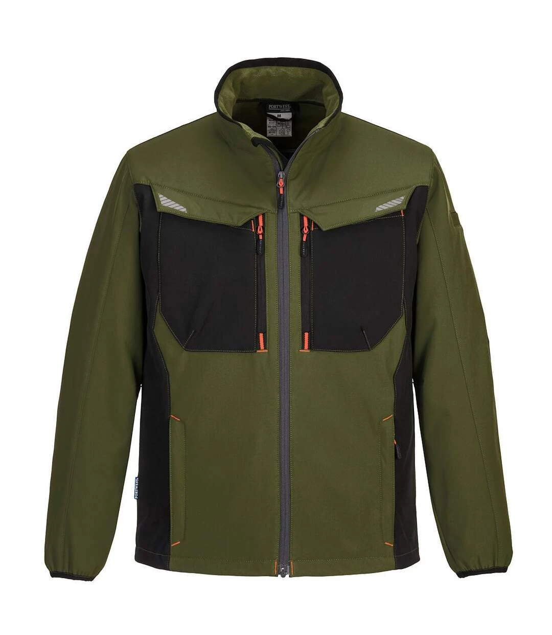 Portwest Mens WX3 Softshell Jacket (Olive Green) 3 Portwest Mens WX3 Softshell Jacket (Olive Green)