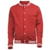Awdis Mens College Jacket (Fire Red)