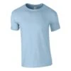 Gildan Mens Soft Style Ringspun T Shirt (Light Blue) -Featured Men'S Clothing Stores 7E3F5E8E96DFD3A01EE4F9BD3E5104E599EC1F9AB54DE69989EC4959B451B94A
