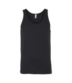 Bella + Canvas Unisex Adult Jersey Tank Top (Black)