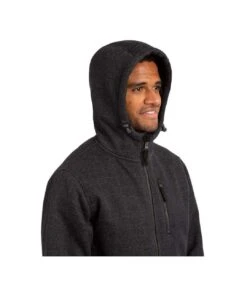 Trespass Mens Truther Marl Jacket (Black Marl)