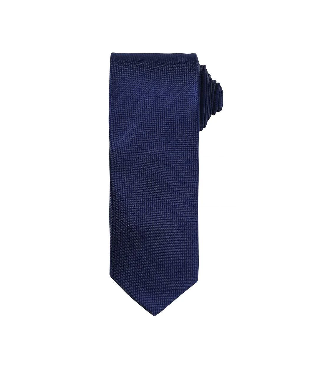 Premier® Premier Mens Micro Waffle Formal Work Tie (Navy) (One Size) 3 Premier® Premier Mens Micro Waffle Formal Work Tie (Navy) (One Size)
