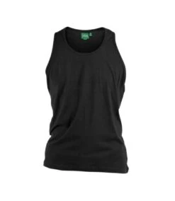 Duke Mens Fabio-1 Muscle Vest (Black)