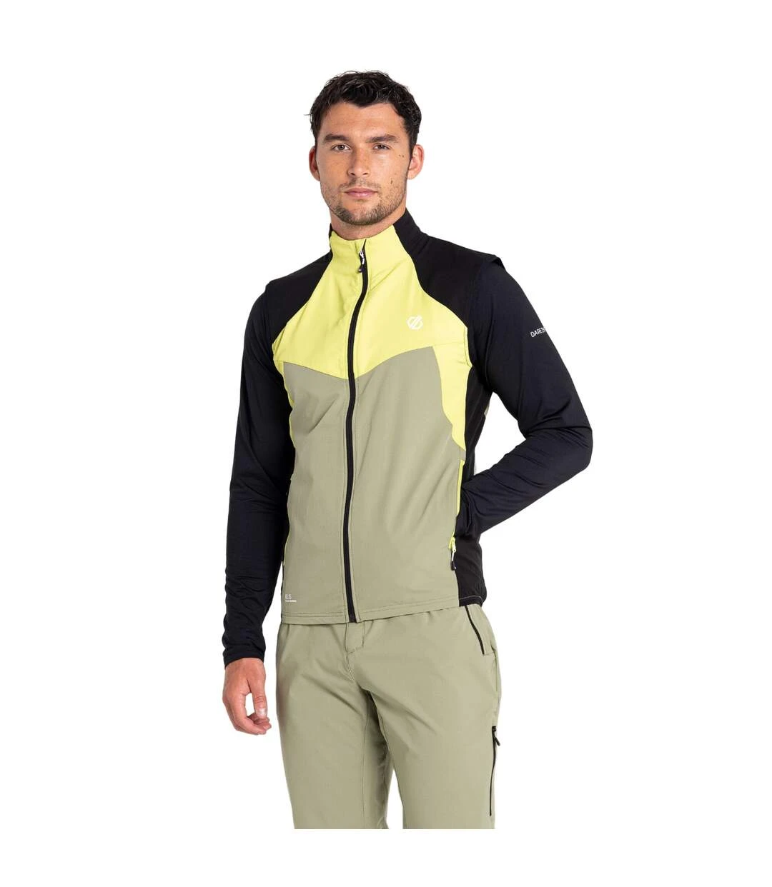 Dare 2B Mens Latitudinal Softshell Vest (Green Algae) 5 Dare 2B Mens Latitudinal Softshell Vest (Green Algae) - Image 3