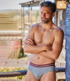 Pack Of 3 Men's Plain Briefs - Grey Black Green -Featured Men'S Clothing Stores 7bba127cb99d543704469293cccf8596