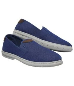 Men's Blue Elasticated Denim Loafers -Featured Men'S Clothing Stores 7ce3f0a5cda599a61f9cd29691ed46fa