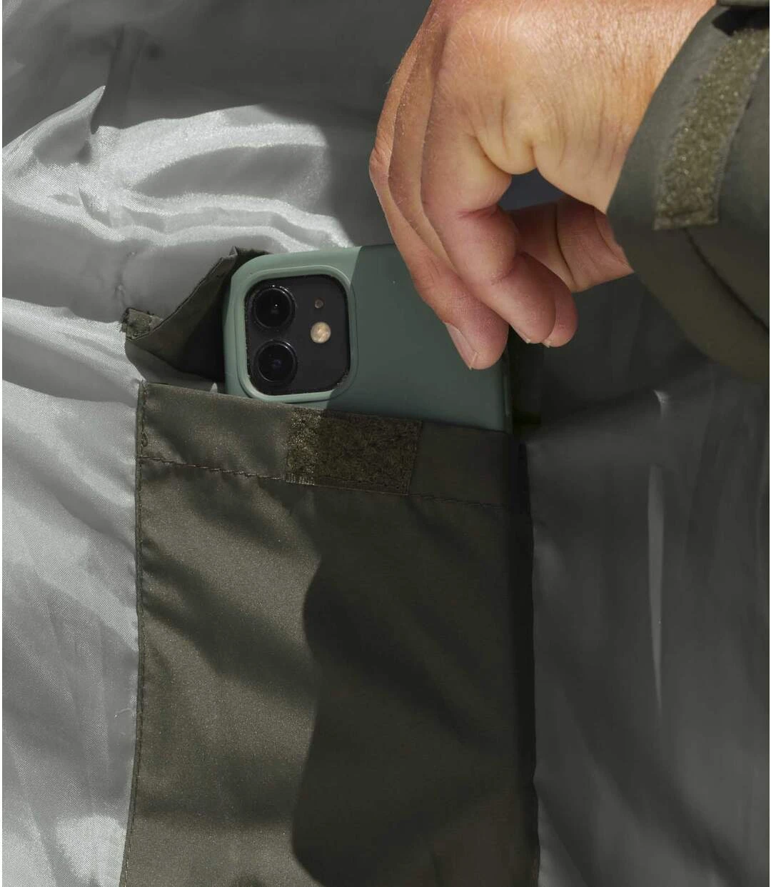 Men's Green Puffer Jacket 9 Men's Green Puffer Jacket - Image 7