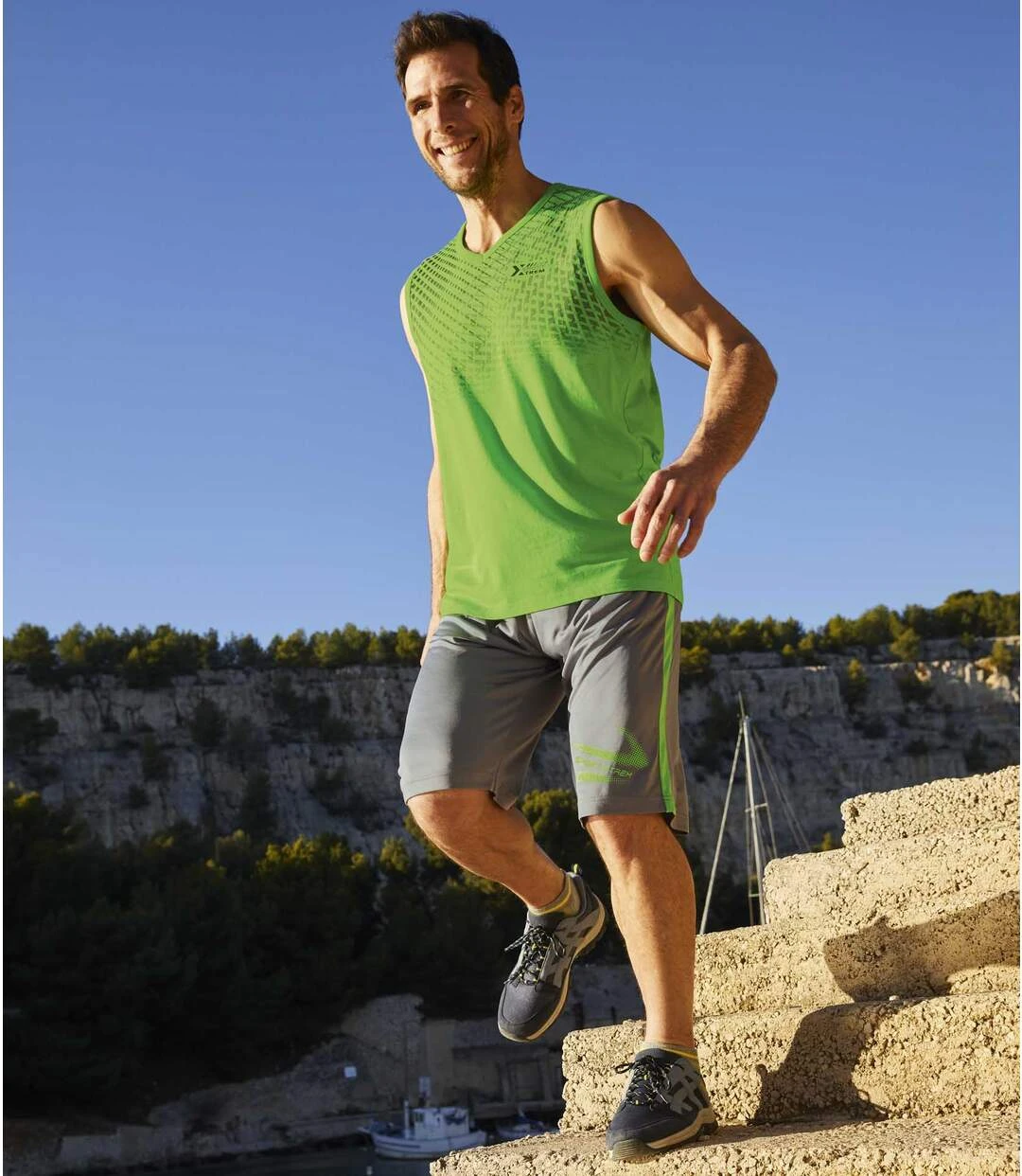 Pack Of 2 Men's Black & Grey Shorts 6 Pack Of 2 Men's Black & Grey Shorts - Image 4