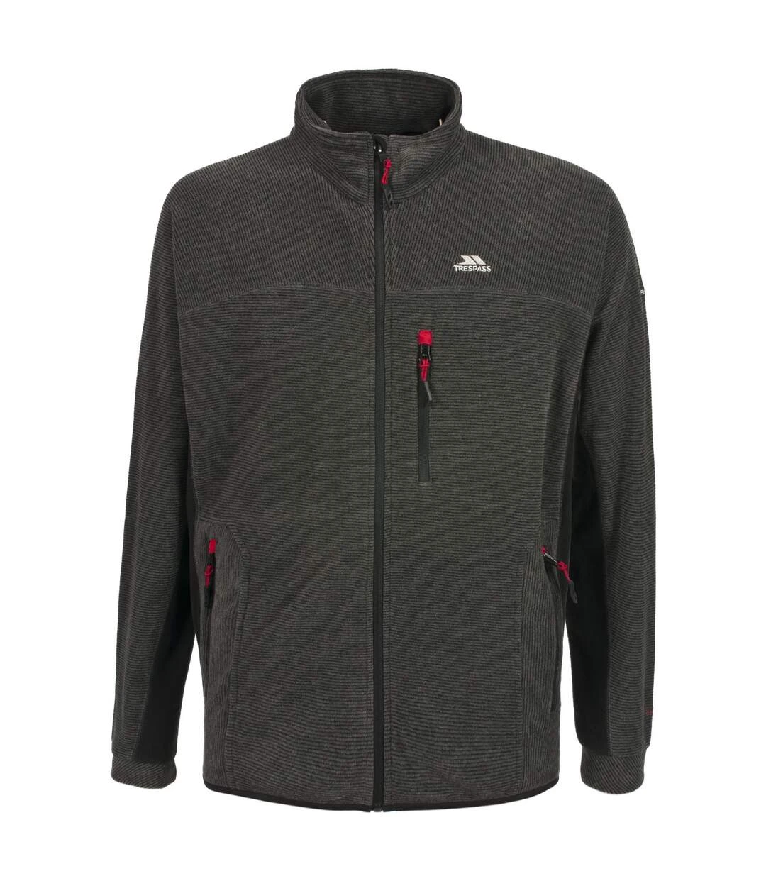 Trespass Mens Jynx Full Zip Fleece Jacket (Black) 3 Trespass Mens Jynx Full Zip Fleece Jacket (Black)