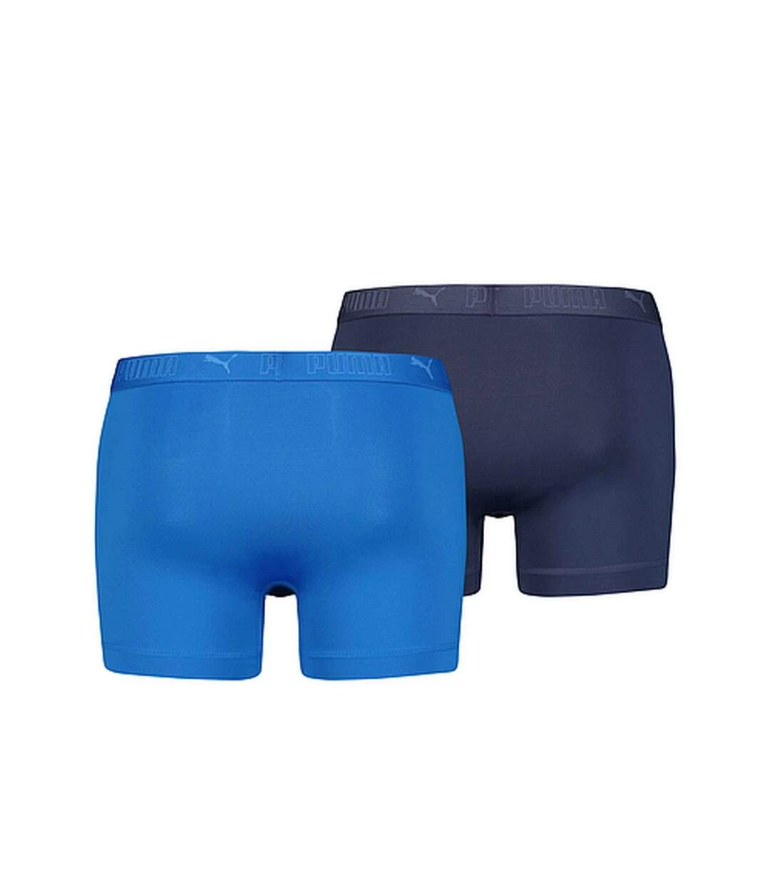 Puma Mens Active Boxer Shorts (Pack Of 2) (Blue) 4 Puma Mens Active Boxer Shorts (Pack Of 2) (Blue) - Image 2