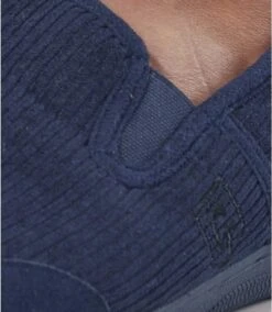 Men's Navy Velour Slippers -Featured Men'S Clothing Stores 813bb98123a481ec32e5174dfc93112e