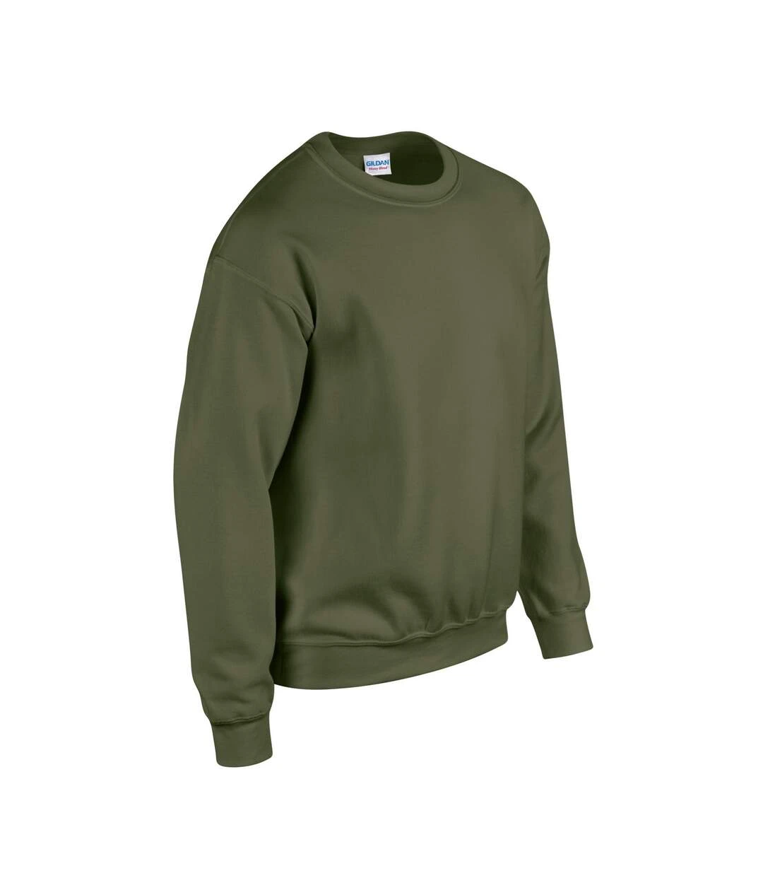 Gildan Mens Heavy Blend Sweatshirt (Military Green) 5 Gildan Mens Heavy Blend Sweatshirt (Military Green) - Image 3