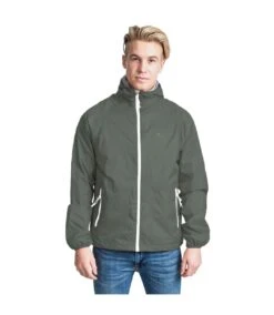 Trespass Mens Rocco II Waterproof Jacket (Red)