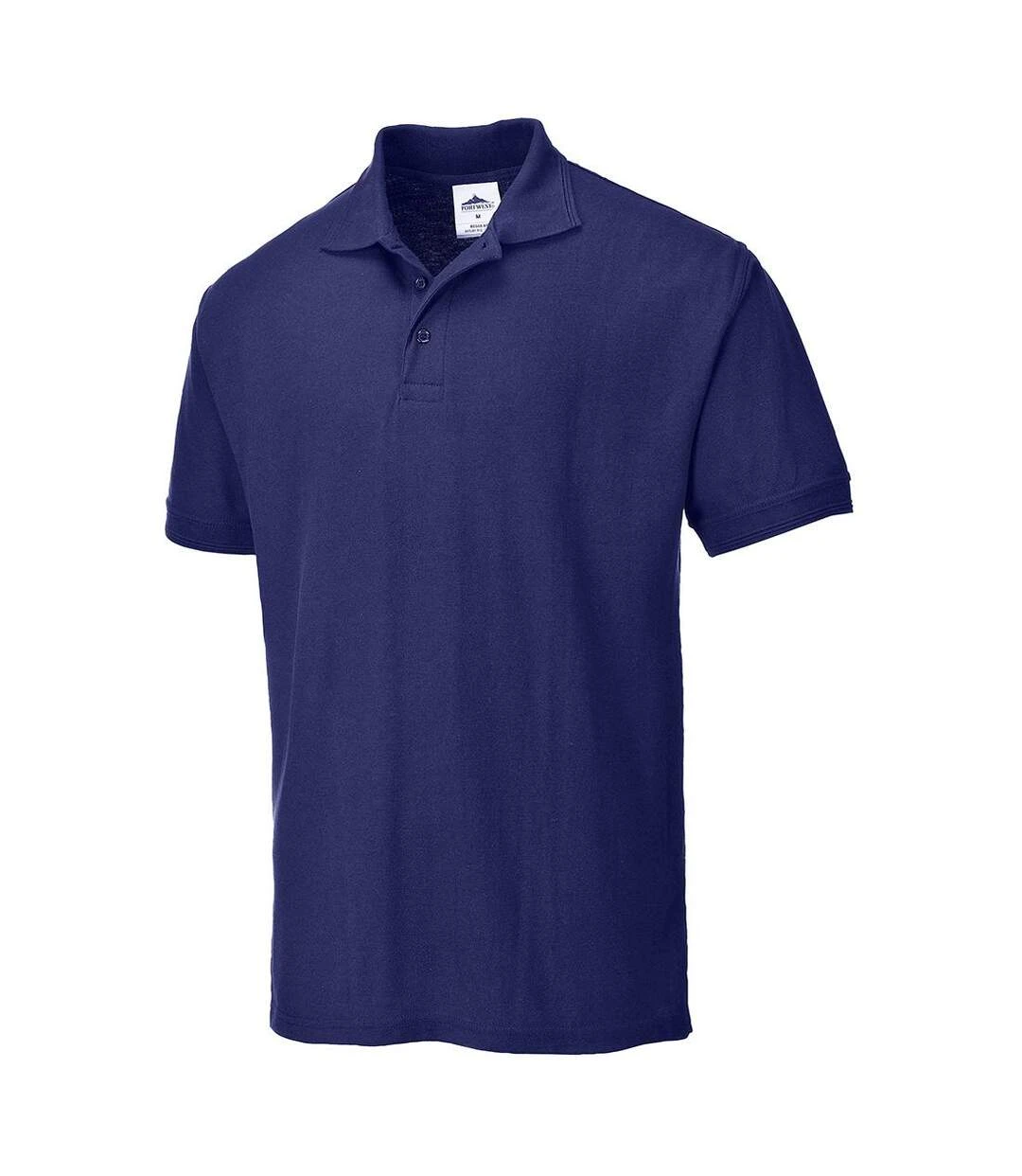 Portwest Mens Naples Polo Shirt (Navy) 3 Portwest Mens Naples Polo Shirt (Navy)