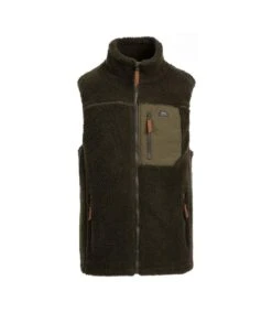 Trespass Mens Buckless B Fleece Vest (Ivy)