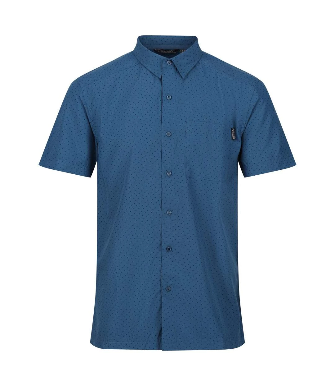 Regatta Mens Mindano VII Triangle Short-Sleeved Shirt (Stellar) 3 Regatta Mens Mindano VII Triangle Short-Sleeved Shirt (Stellar)