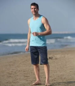 Pack Of 3 Men's Plain Tank Tops - Blue Turquoise White 11 Pack Of 3 Men's Plain Tank Tops - Blue Turquoise White -Featured Men'S Clothing Stores 8421e68bdcae3a0482bacee8134abf9e