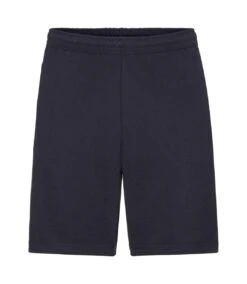 Fruit Of The Loom Mens Lightweight Casual Fleece Shorts (240 GSM) (Deep Navy)