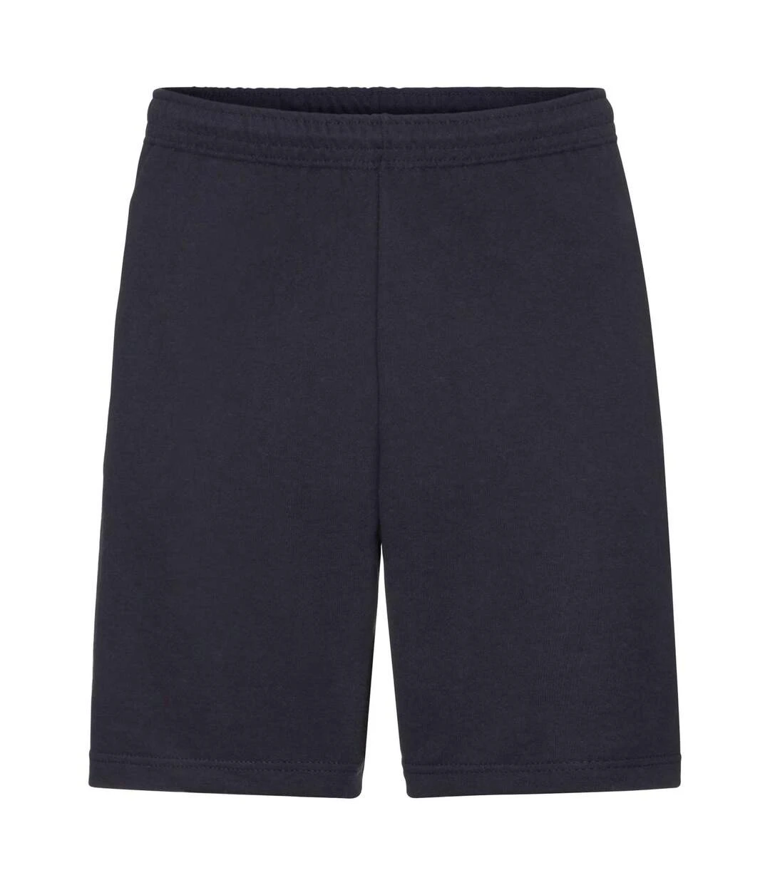 Fruit Of The Loom Mens Lightweight Casual Fleece Shorts (240 GSM) (Deep Navy) 3 Fruit Of The Loom Mens Lightweight Casual Fleece Shorts (240 GSM) (Deep Navy)