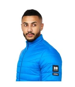 Crosshatch Mens Mellawear Padded Jacket (Sky Diver) -Featured Men'S Clothing Stores 86FDA6638A21F1FFE0B5AA44916BBFE11E368DD0013026D38E10FCCE55309DEE