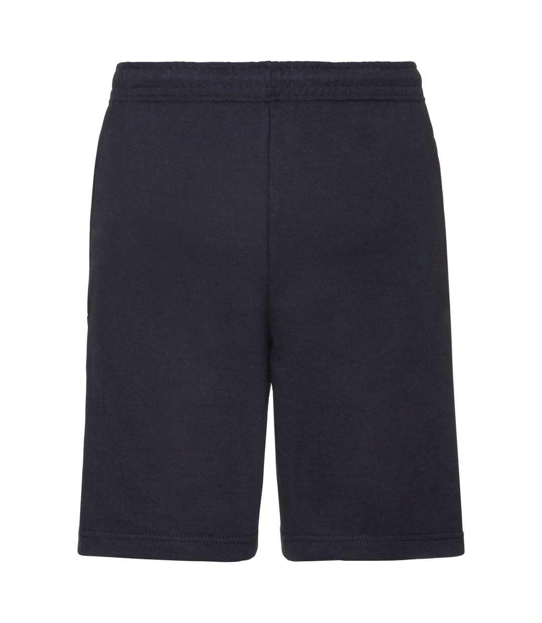 Fruit Of The Loom Mens Lightweight Casual Fleece Shorts (240 GSM) (Deep Navy) 4 Fruit Of The Loom Mens Lightweight Casual Fleece Shorts (240 GSM) (Deep Navy) - Image 2
