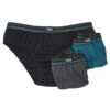 Pack Of 3 Men's Plain Comfort Briefs - Blue Grey Black -Featured Men'S Clothing Stores 889af5b8e93faffc92a16707f1dd0ba8