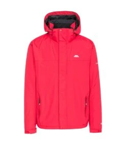 Trespass Mens Donelly Waterproof Padded Jacket (Red)