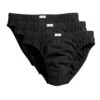 Fruit Of The Loom Mens Classic Slip Briefs (Pack Of 3) (Black)