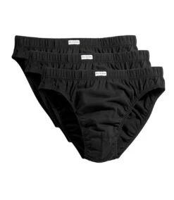 Fruit Of The Loom Mens Classic Slip Briefs (Pack Of 3) (Black)