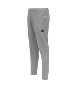 Umbro Mens Pro Fleece Sweatpants (Grey Marl/Black)
