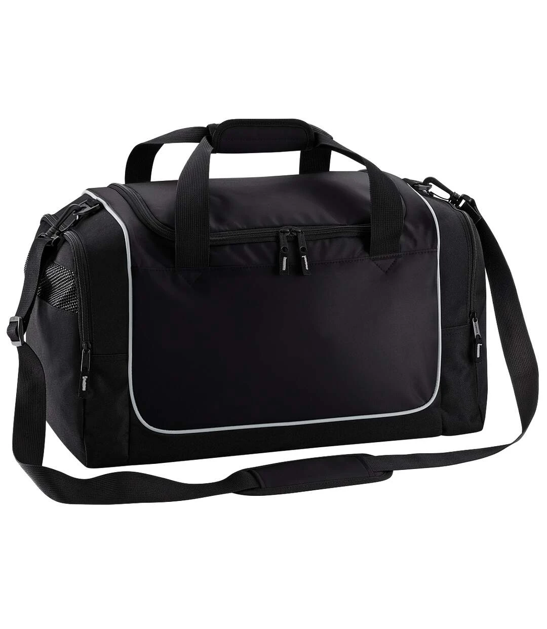 Quadra Teamwear Locker Duffel Bag (30 Liters) (Black/Light Grey) (One Size) 3 Quadra Teamwear Locker Duffel Bag (30 Liters) (Black/Light Grey) (One Size)