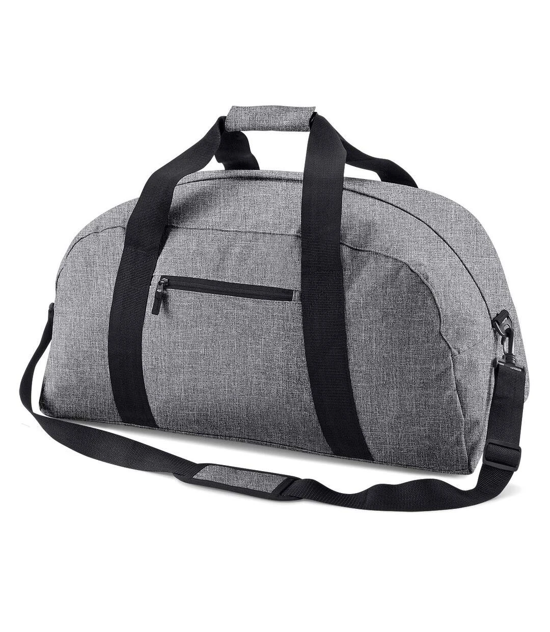BagBase Classic Holdall / Duffel Travel Bag (Grey Marl) (One Size) 3 BagBase Classic Holdall / Duffel Travel Bag (Grey Marl) (One Size)