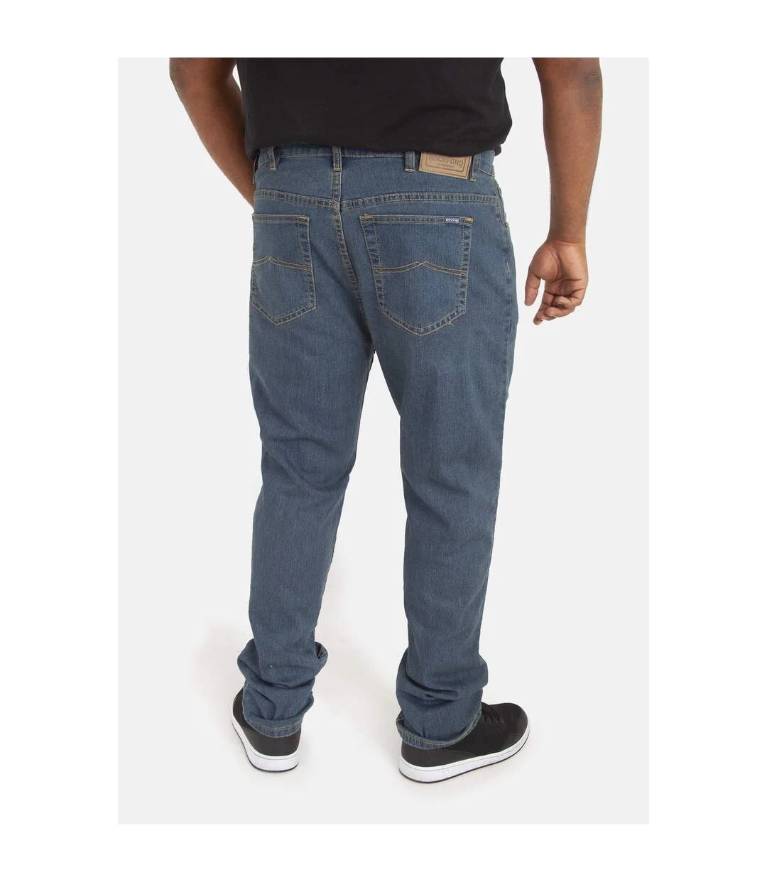 Duke Mens Rockford Kingsize Comfort Fit Jeans (Stonewash) 4 Duke Mens Rockford Kingsize Comfort Fit Jeans (Stonewash) - Image 2