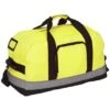 Yoko Hi-Vis Seattle Duffle Bag (Pack Of 2) (Yellow) (One Size)