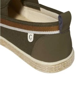 Men's Khaki Elasticated Canvas Moccasins -Featured Men'S Clothing Stores 90a9c54539760eb113518d91f53b220c