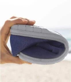 Men's Blue Denim And Canvas Moccasins -Featured Men'S Clothing Stores 90d6980c18adaf96c03b6e38d013a2fb